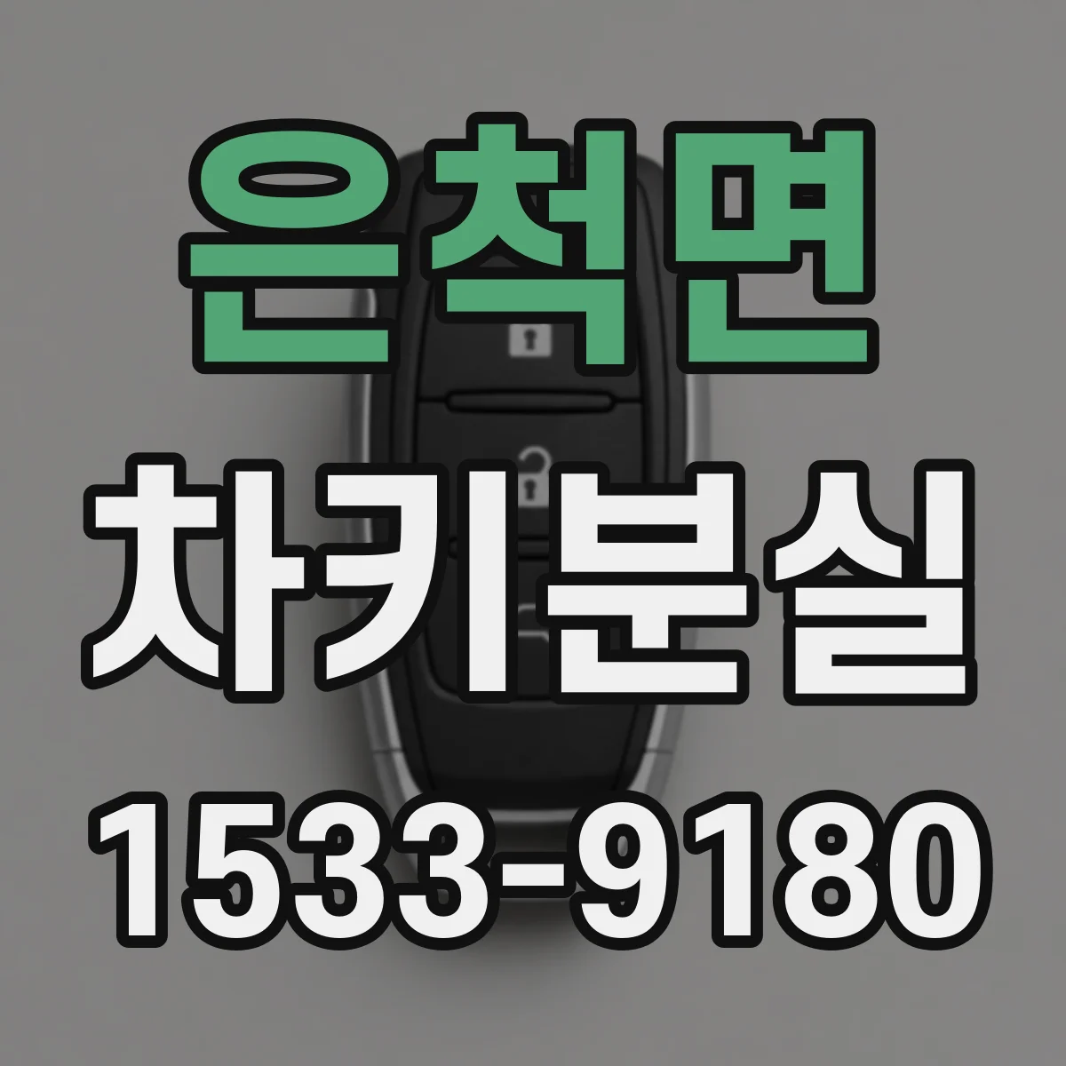 은척면 차키분실