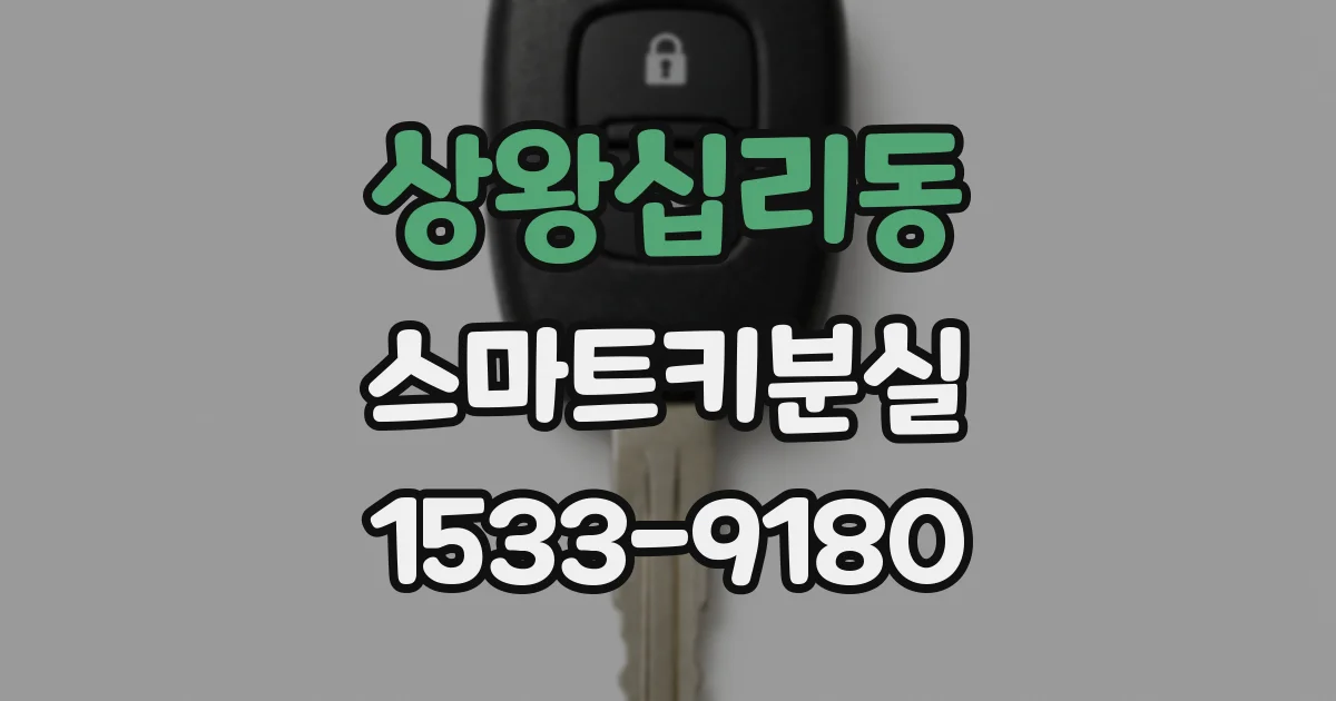 상왕십리동 스마트키분실