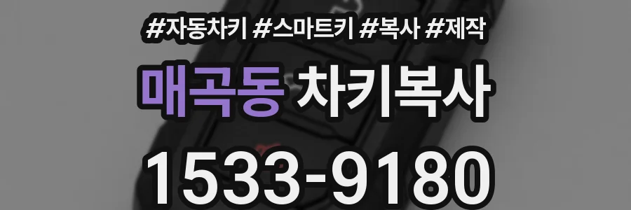 매곡동 차키복사