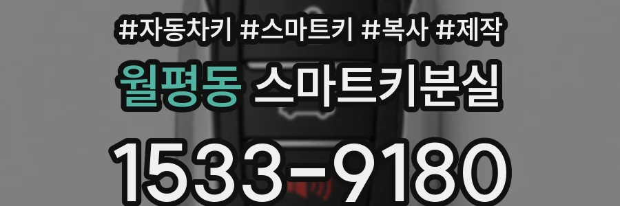 월평동 스마트키분실