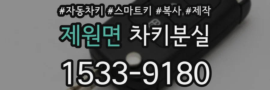 제원면 차키분실