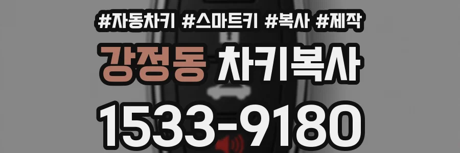 강정동 차키복사