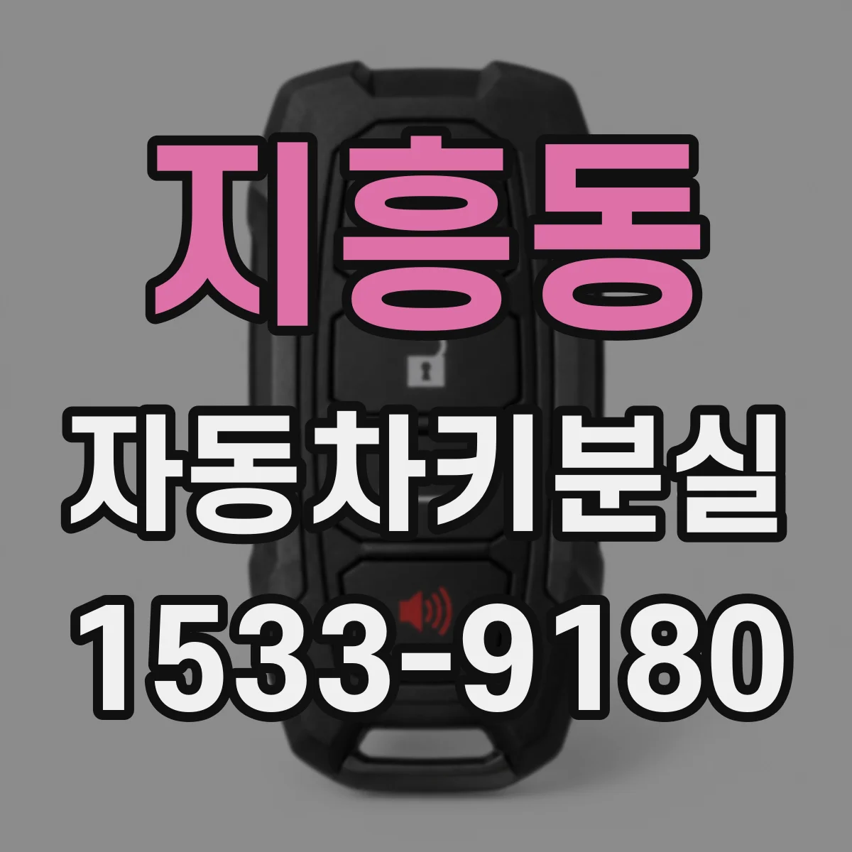 지흥동 자동차키분실