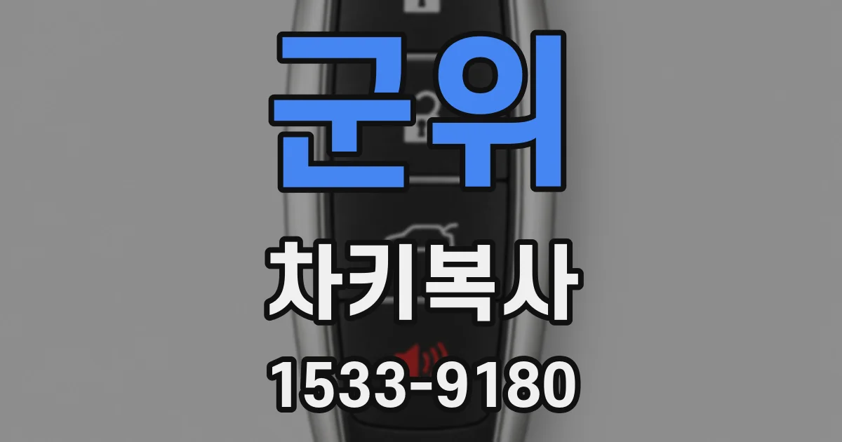 군위 차키복사