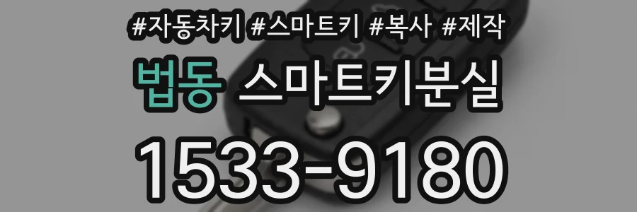 법동 스마트키분실