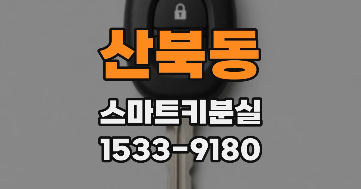 산북동 스마트키분실