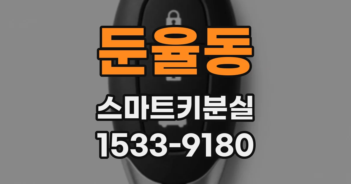 둔율동 스마트키분실