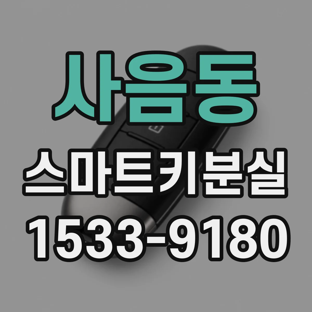 사음동 스마트키분실