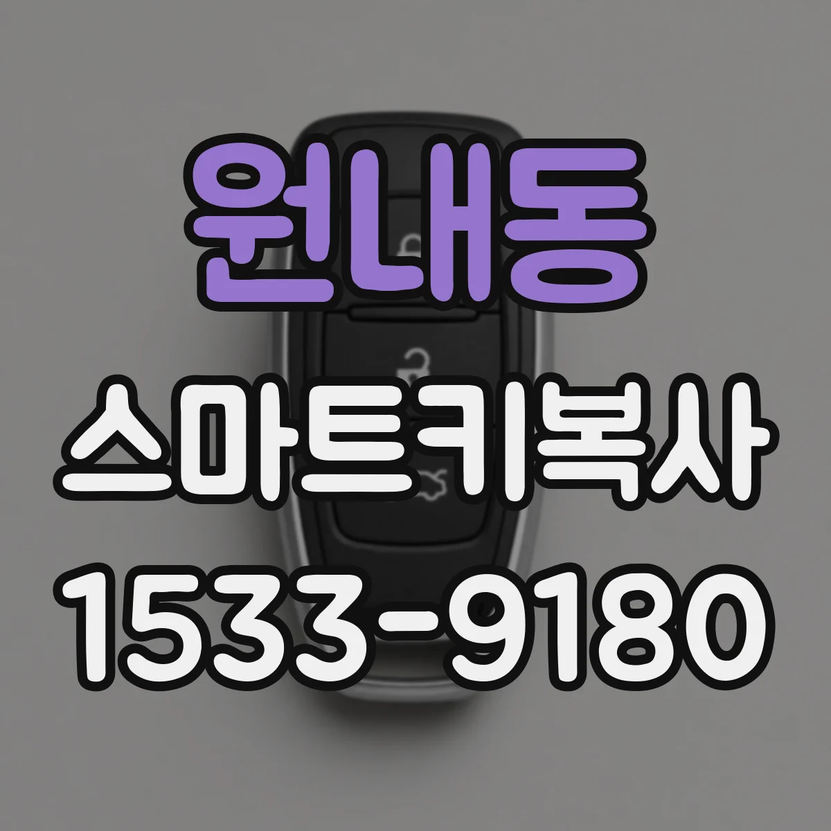원내동 스마트키복사