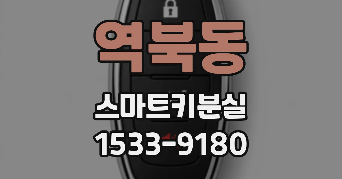 역북동 스마트키분실