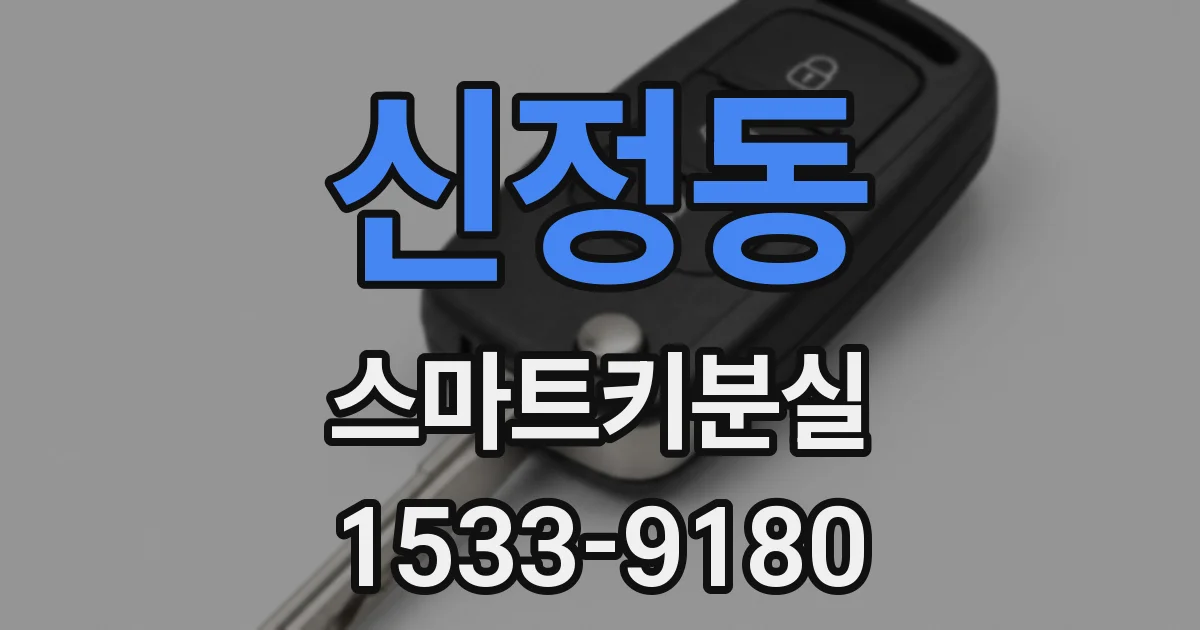 신정동 스마트키분실