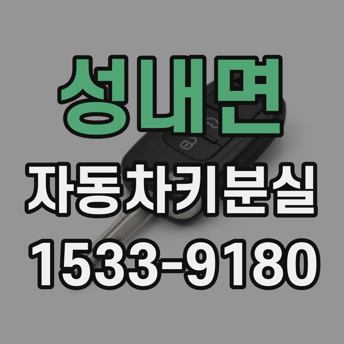 성내면 자동차키분실