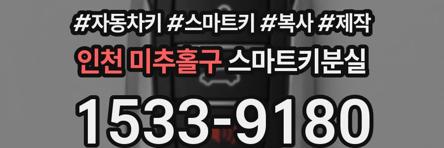 인천 미추홀구 스마트키분실
