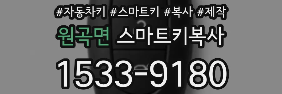 원곡면 스마트키복사
