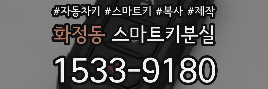 화정동 스마트키분실