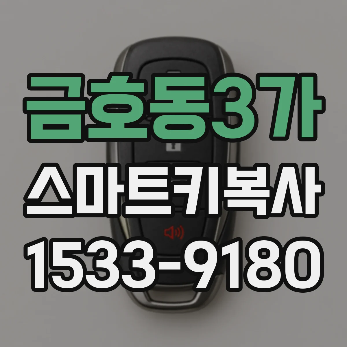 금호동3가 스마트키복사