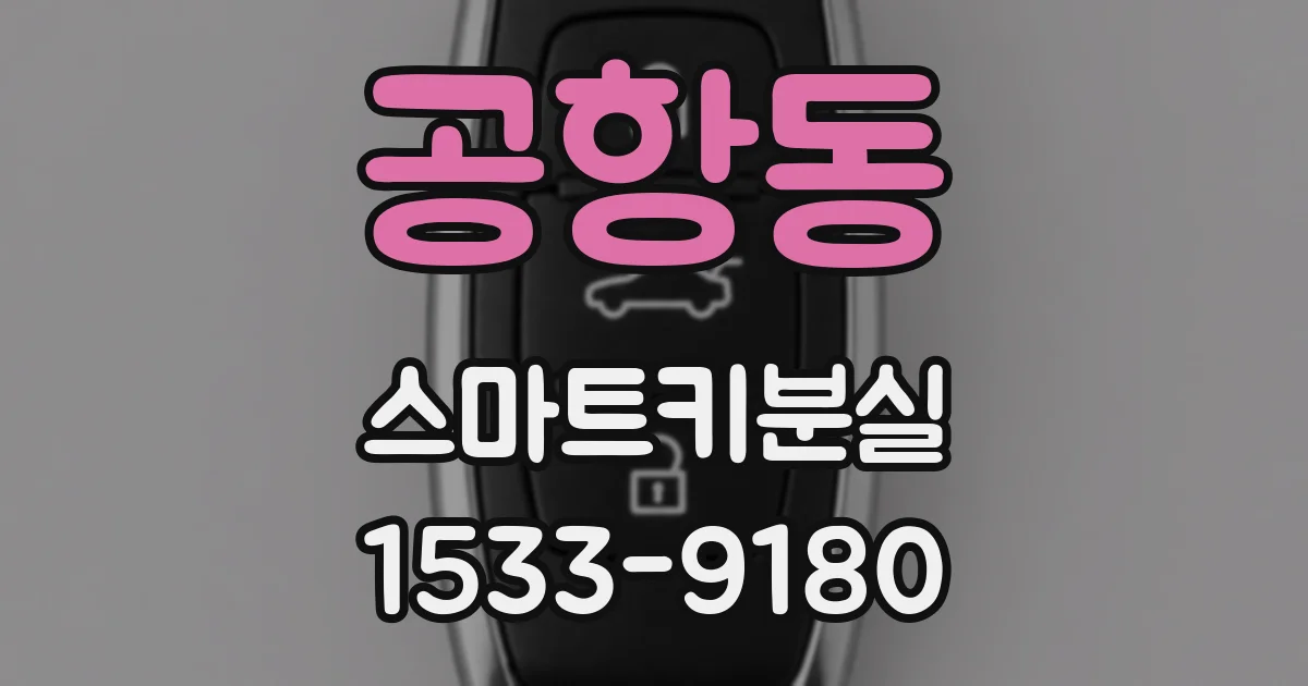 공항동 스마트키분실