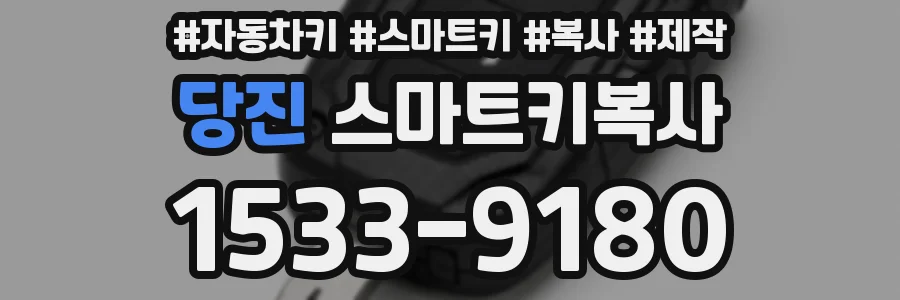 당진 스마트키복사