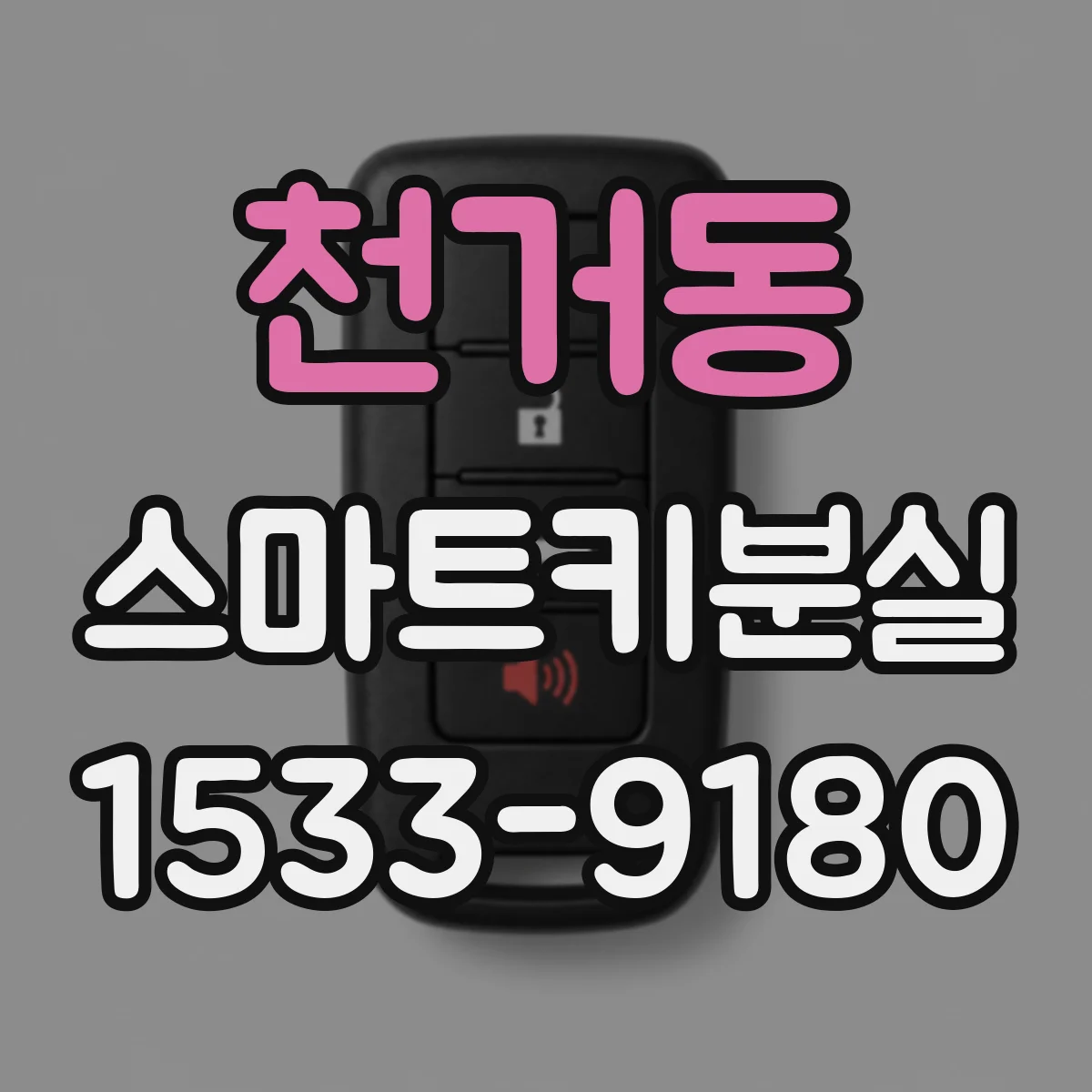 천거동 스마트키분실