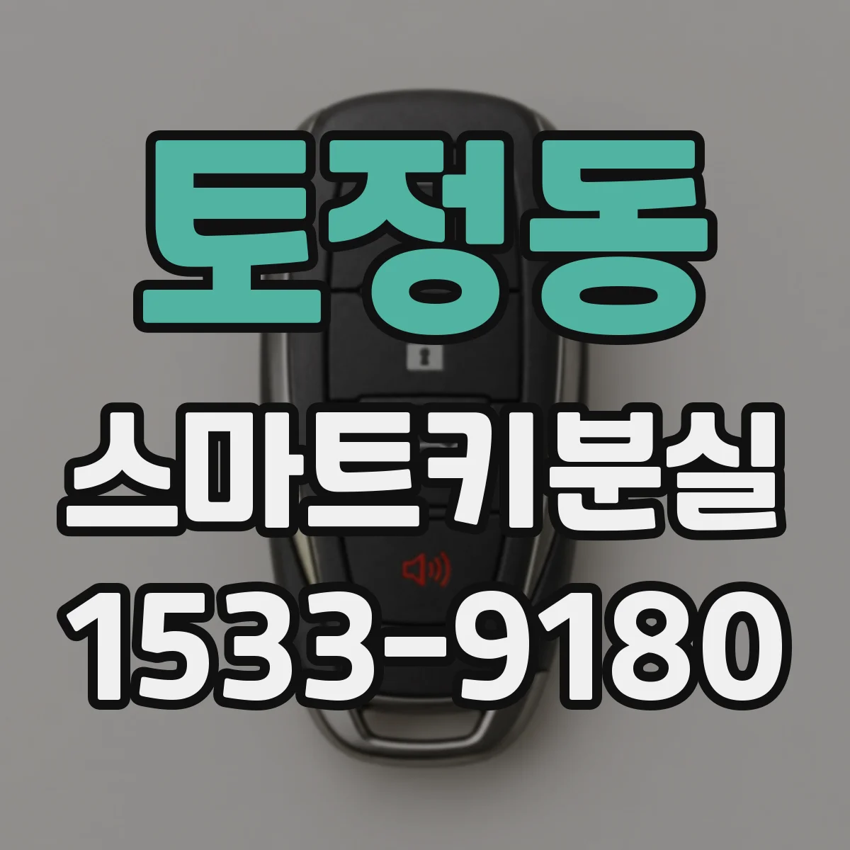 토정동 스마트키분실