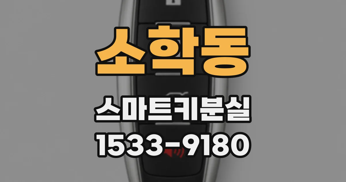 소학동 스마트키분실