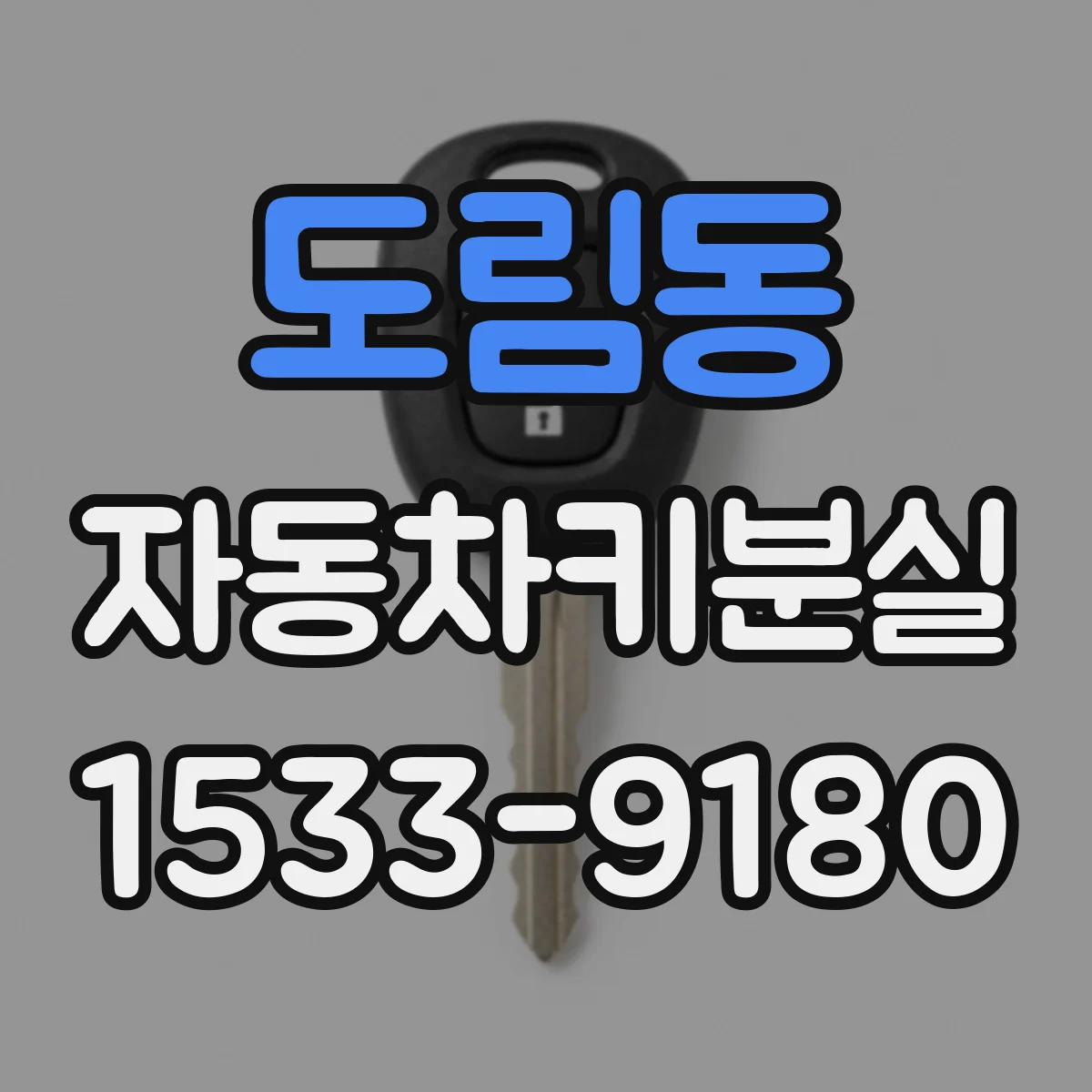 도림동 자동차키분실