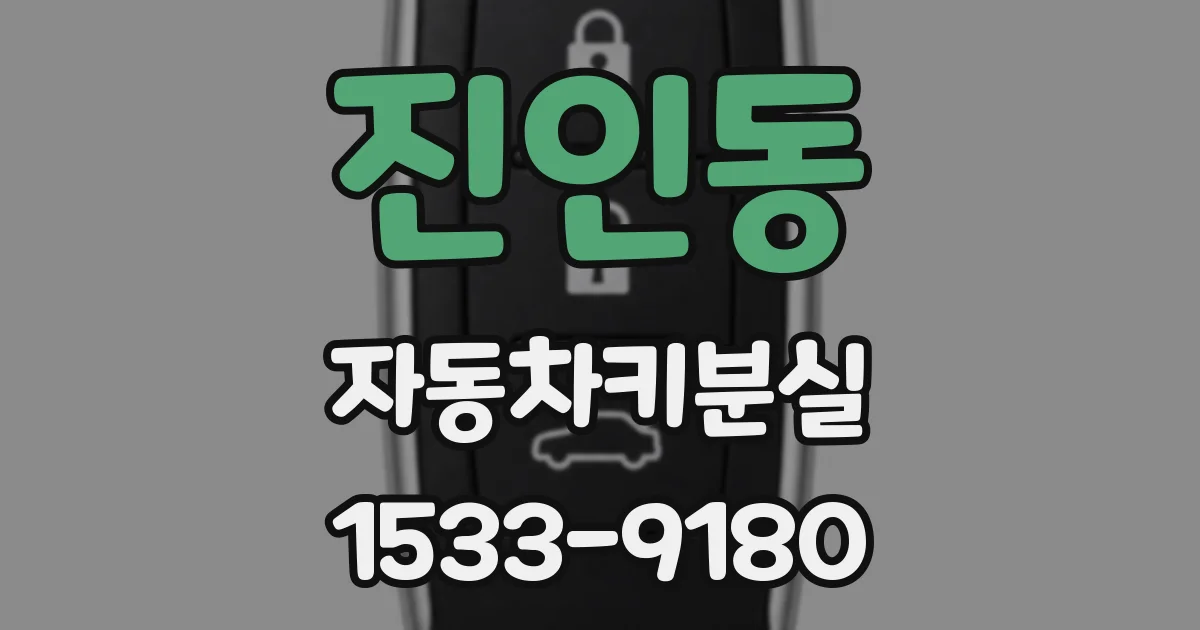 진인동 자동차키분실