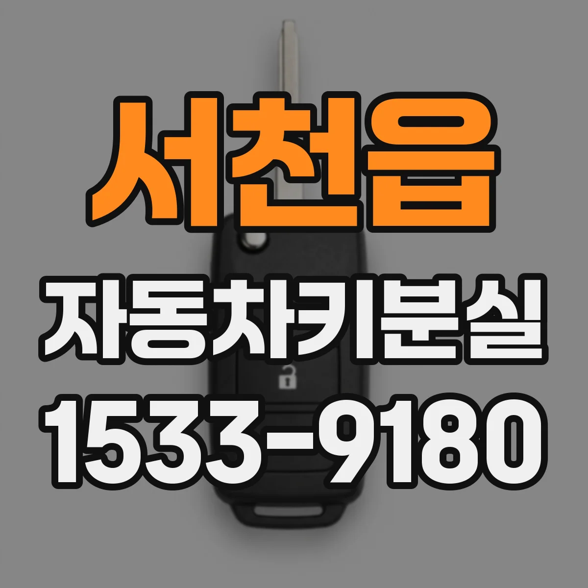 서천읍 자동차키분실