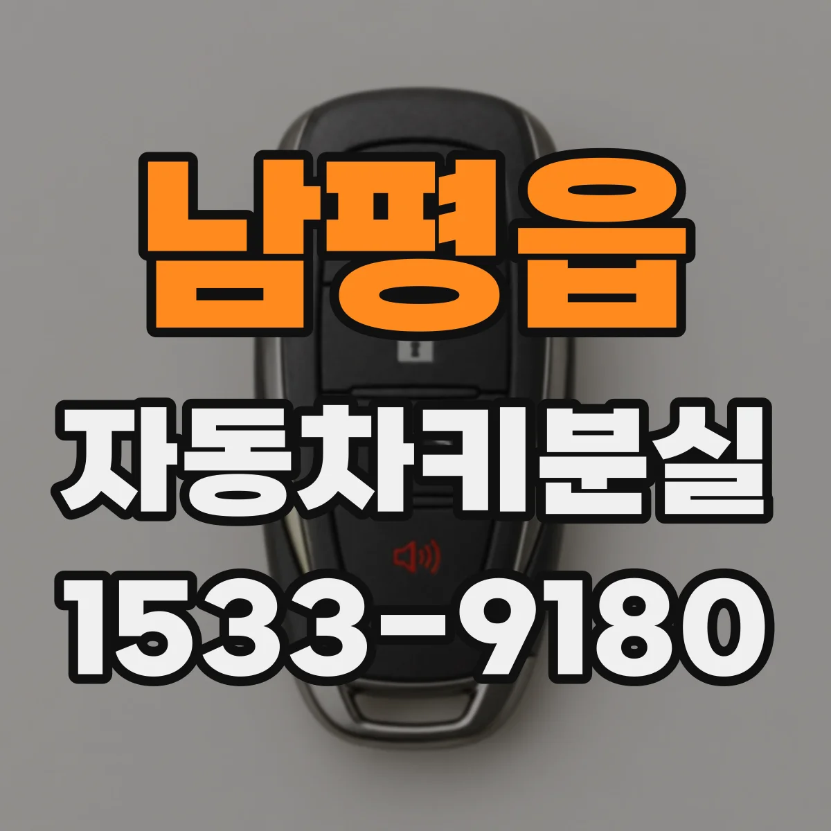 남평읍 자동차키분실
