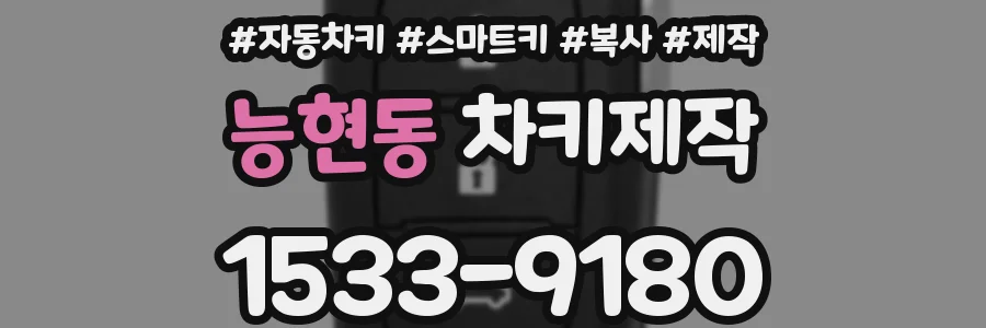 능현동 차키제작