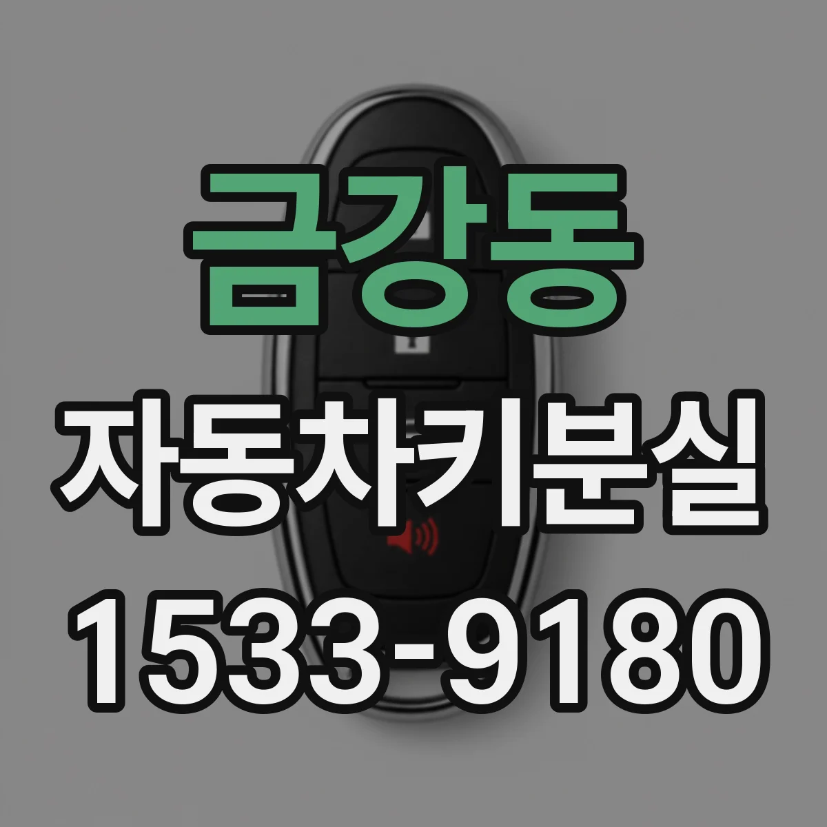 금강동 자동차키분실