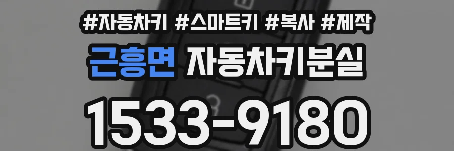 근흥면 자동차키분실