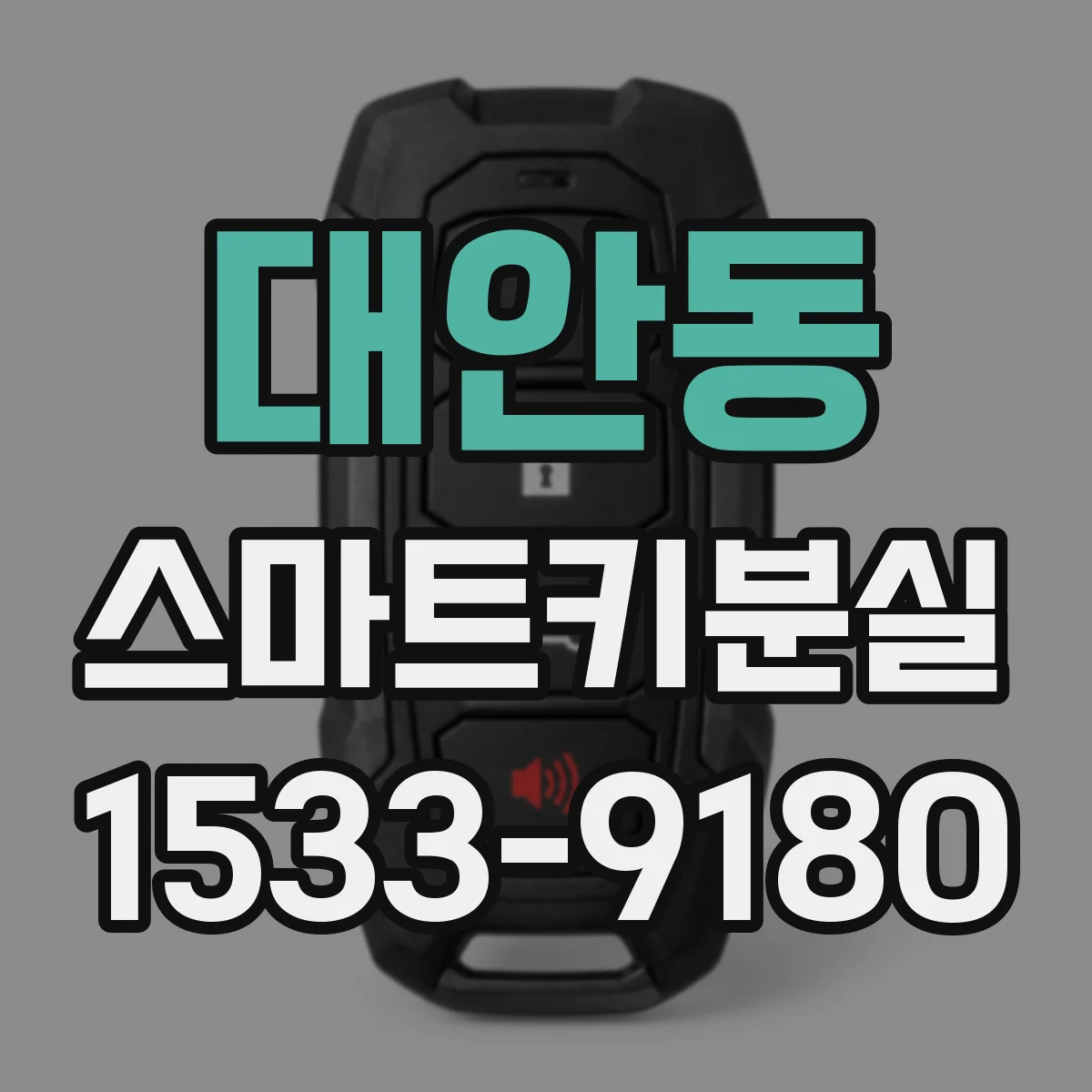 대안동 스마트키분실