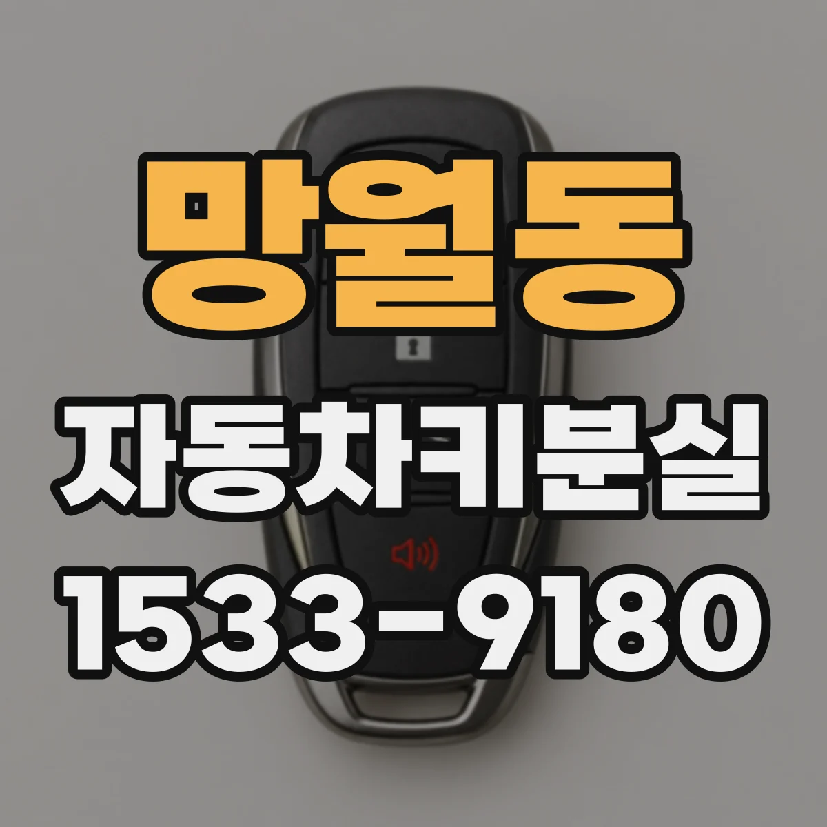 망월동 자동차키분실