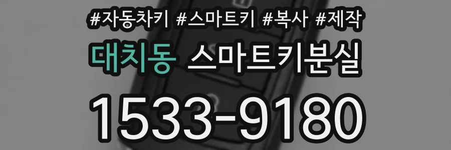 대치동 스마트키분실