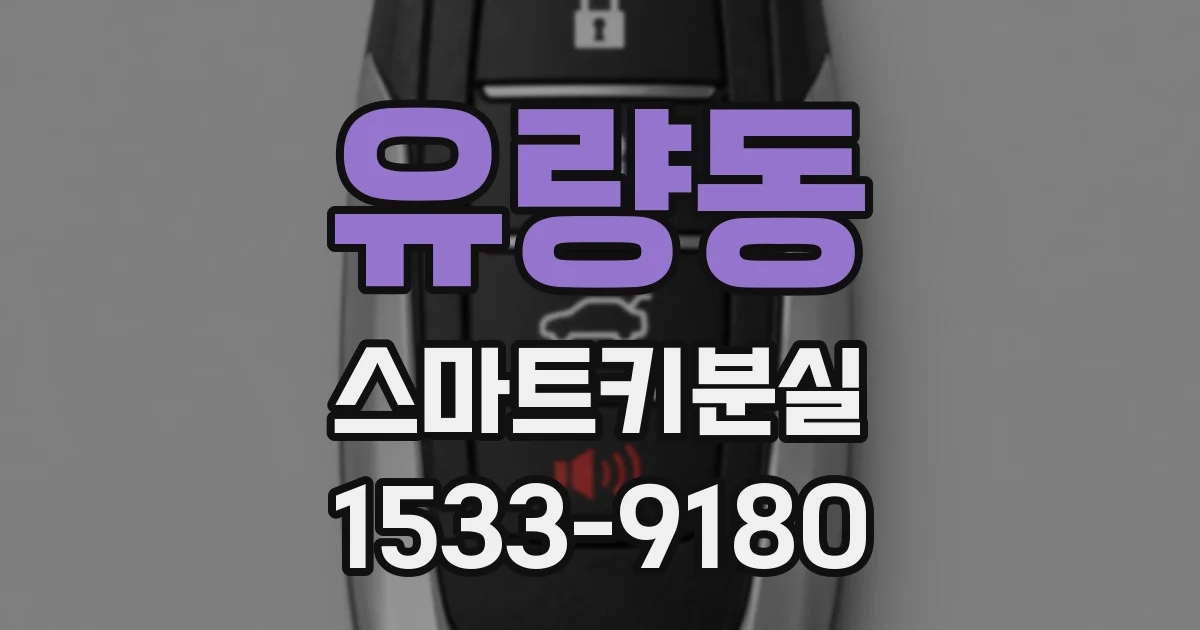 유량동 스마트키분실