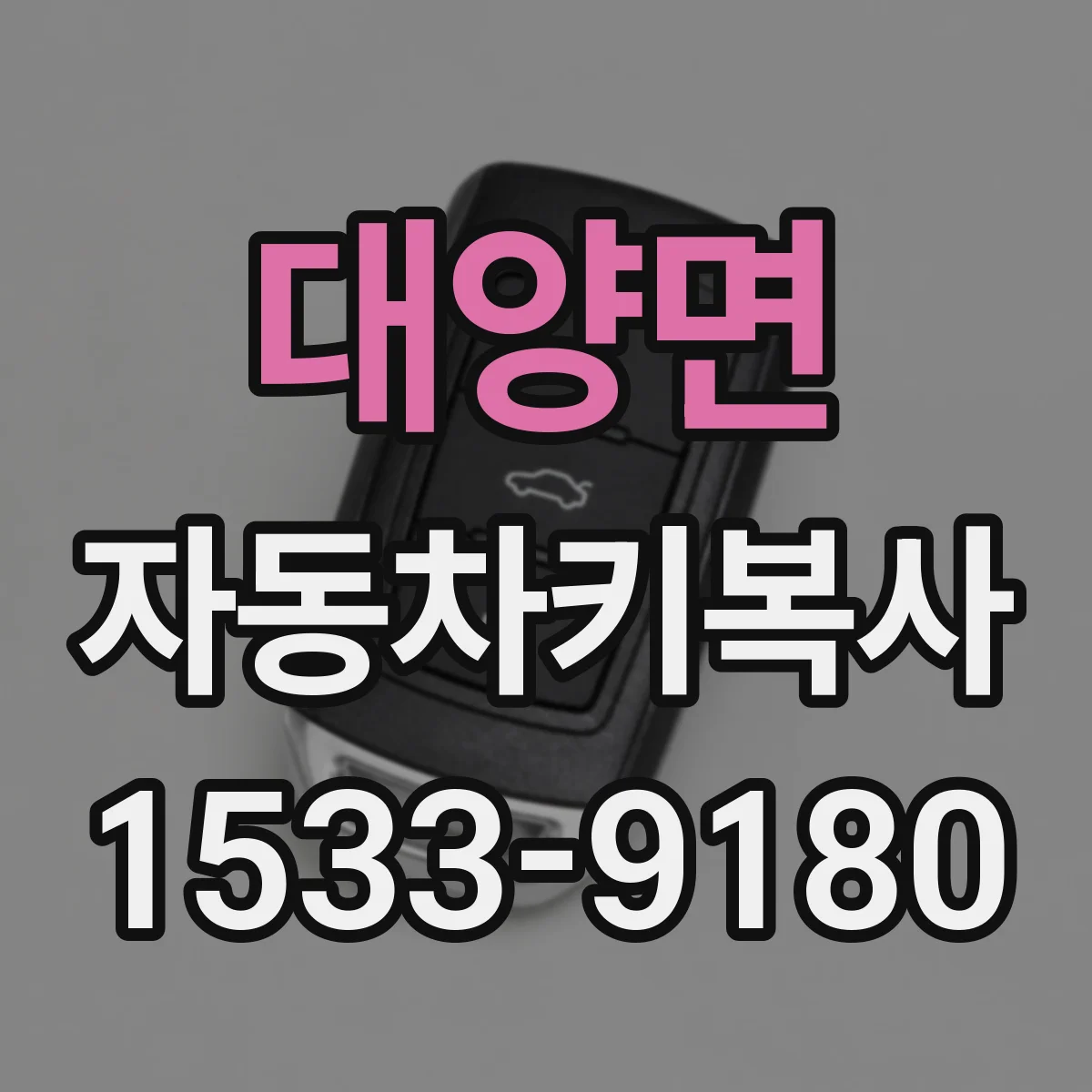 대양면 자동차키복사