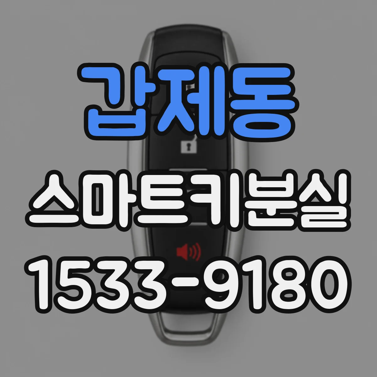 갑제동 스마트키분실