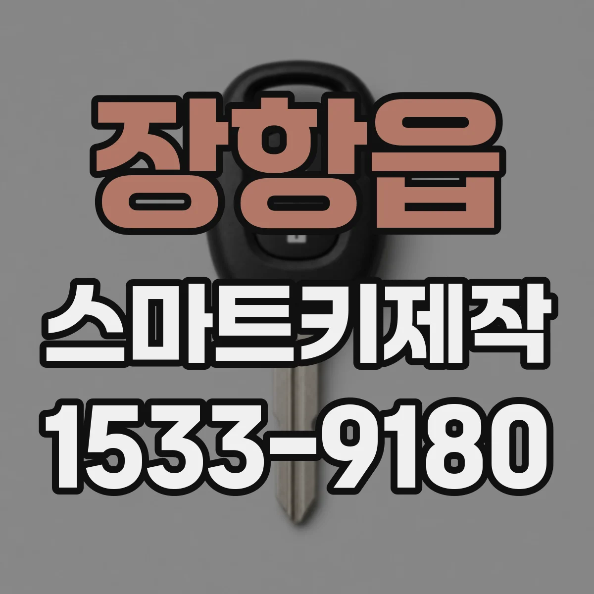 장항읍 스마트키제작