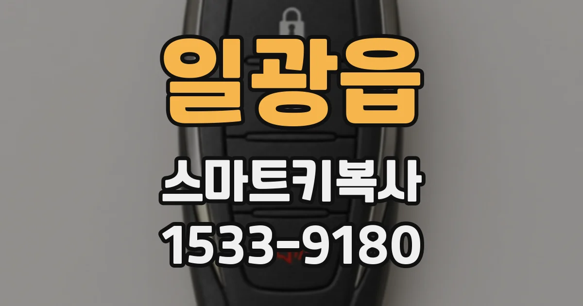 일광읍 스마트키복사