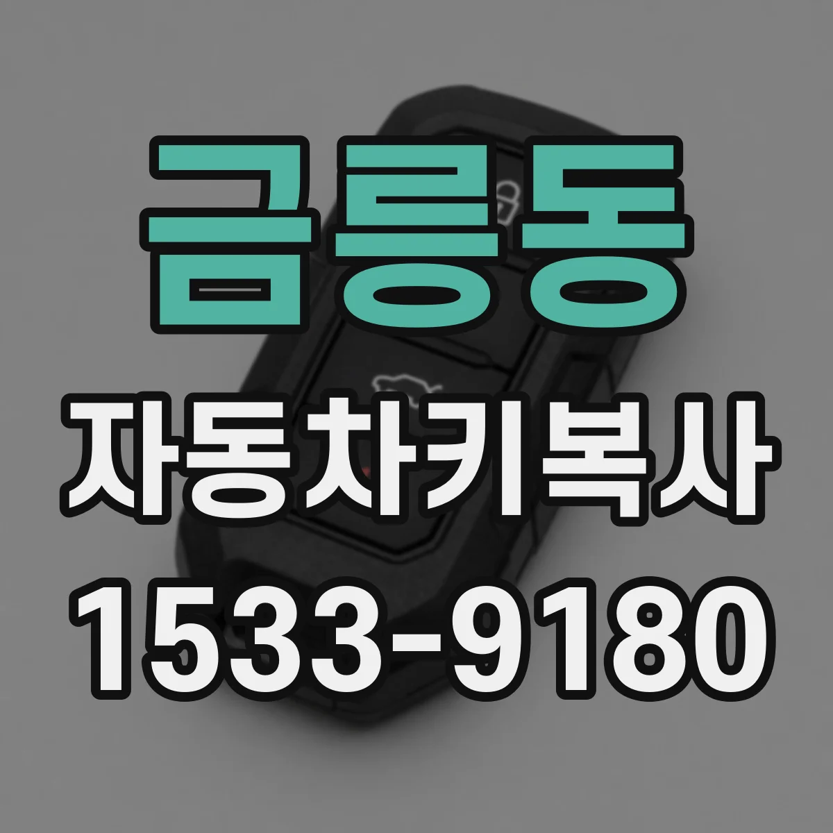 금릉동 자동차키복사