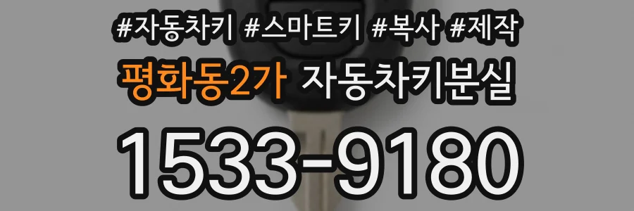 평화동2가 자동차키분실