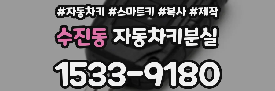 수진동 자동차키분실