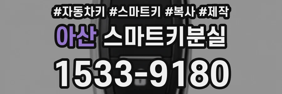 아산 스마트키분실