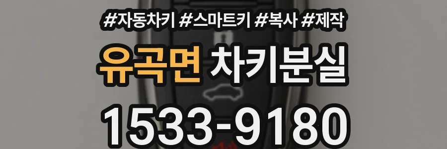 유곡면 차키분실