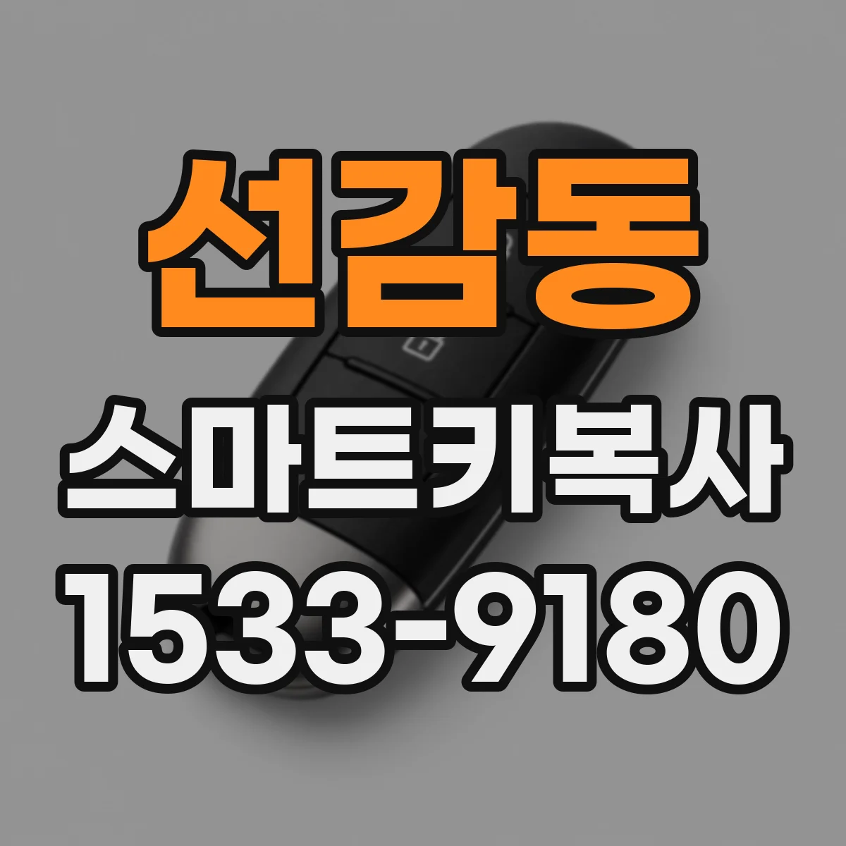 선감동 스마트키복사