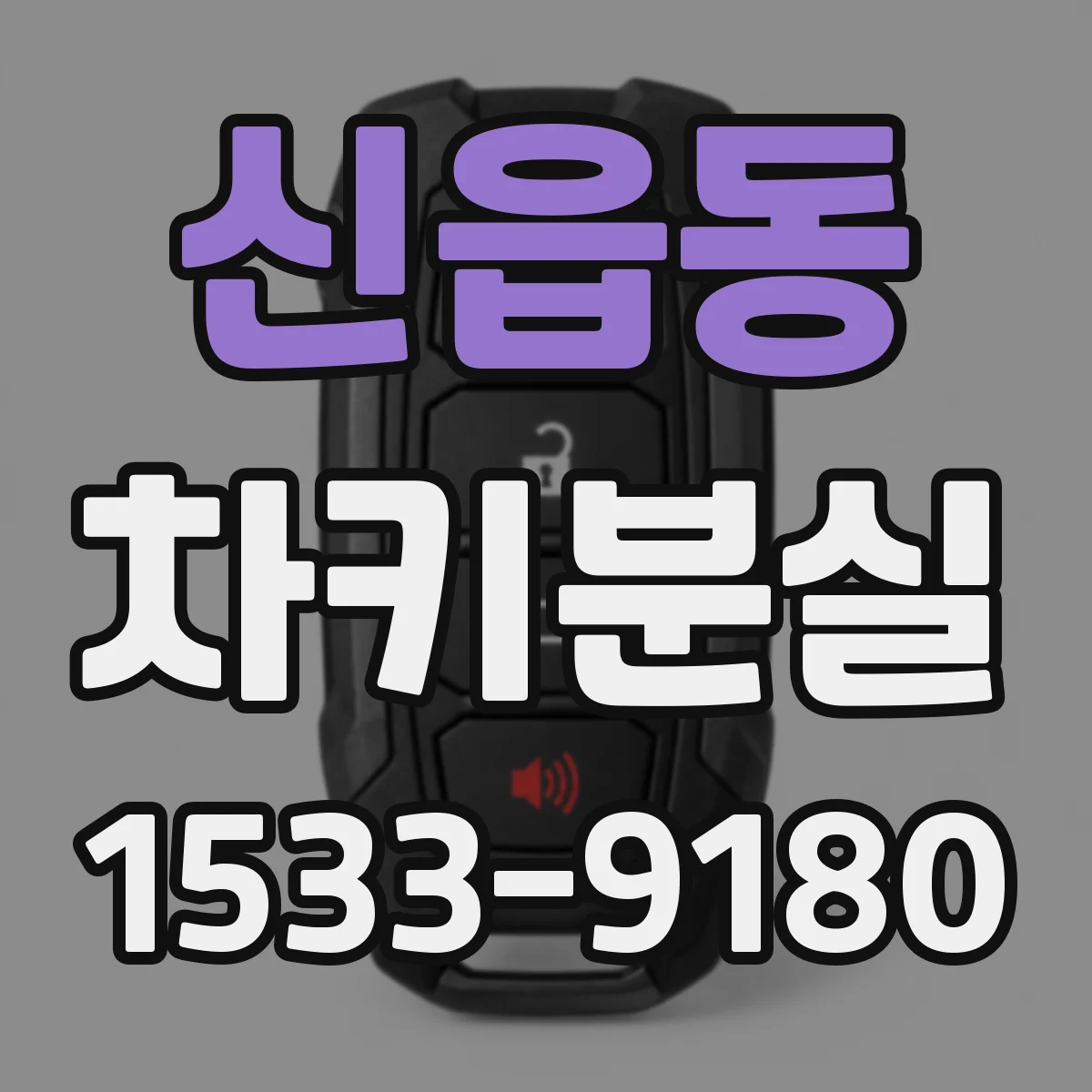 신읍동 차키분실