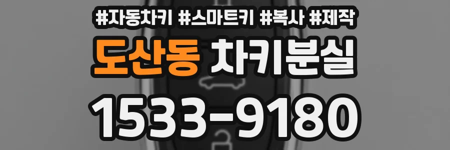 도산동 차키분실