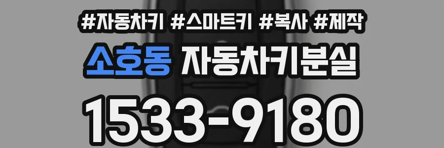 소호동 자동차키분실