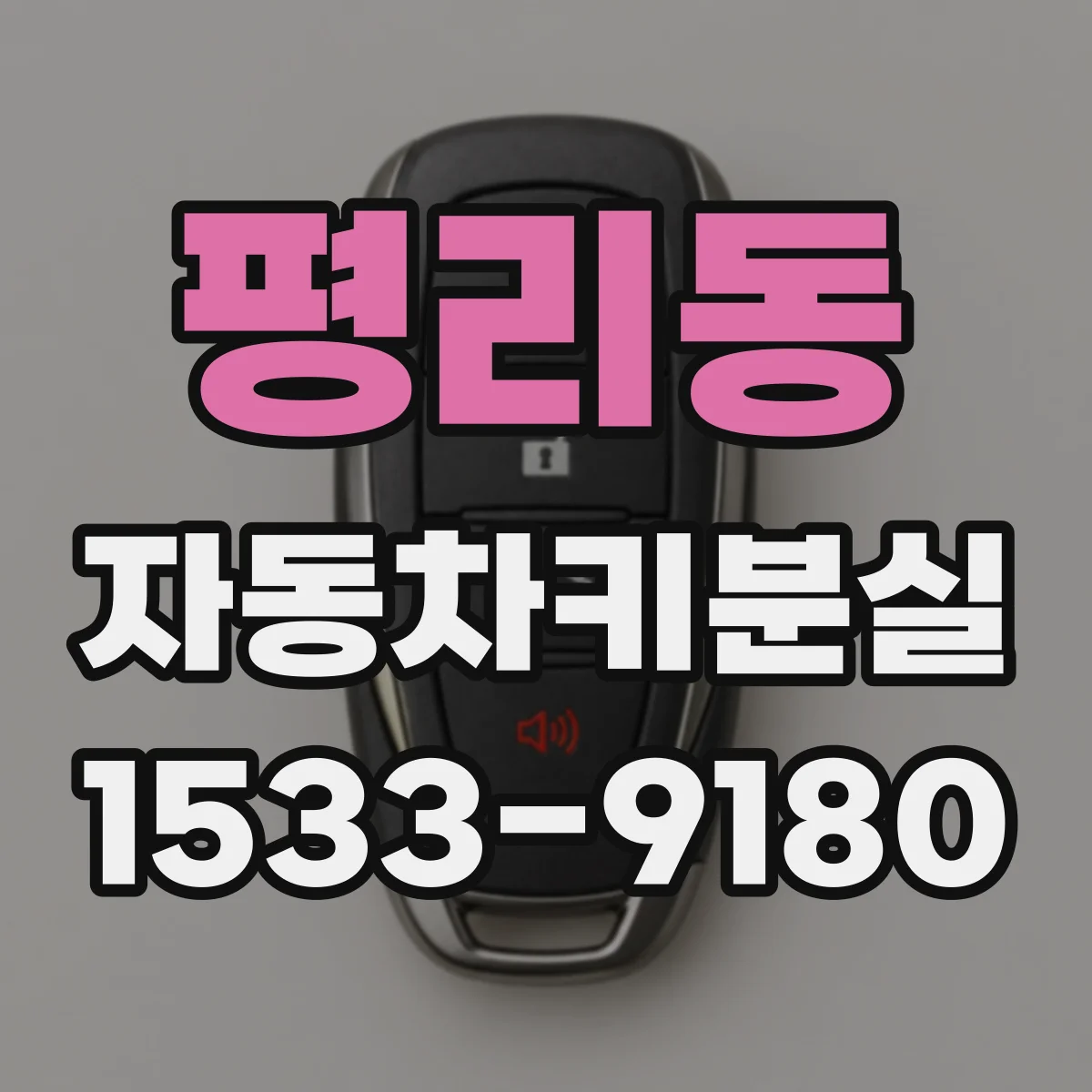 평리동 자동차키분실